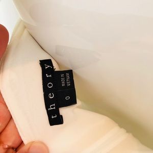 Theory white dress